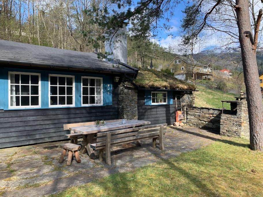 Voss/Bolstad: Peaceful Countryside Cabin/Lodge Bolstadoyri Экстерьер фото